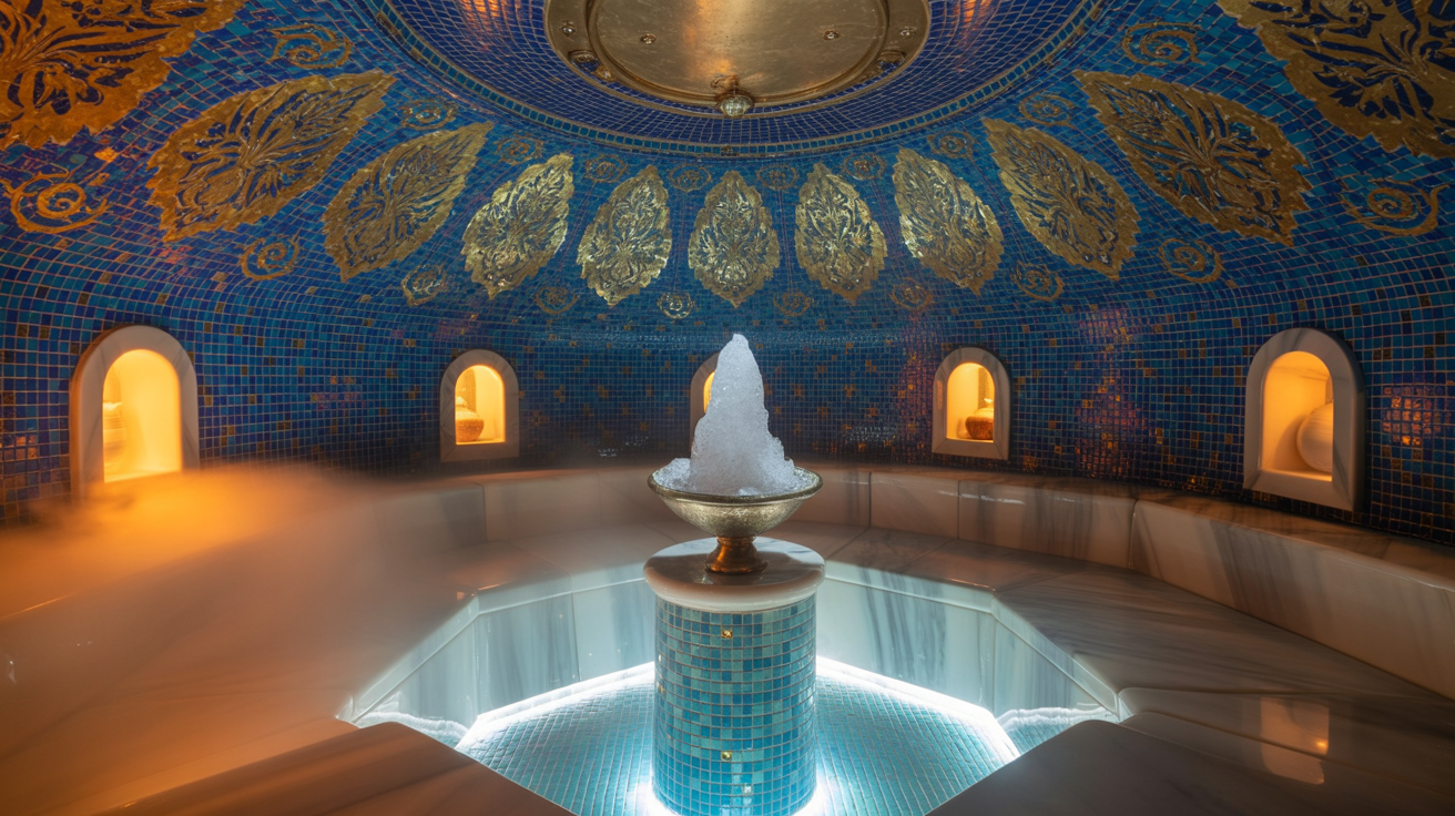 LADY LARA - Turkish hammam with mosaic tiles & ice fountain