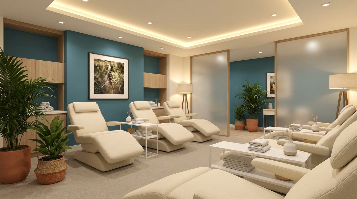 Warm, welcoming Utah Lipo clinic interior