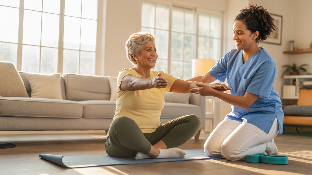 The Benefits of Physical Therapy at Home for Seniors - Physical Therapy guide | All Seniors Foundation