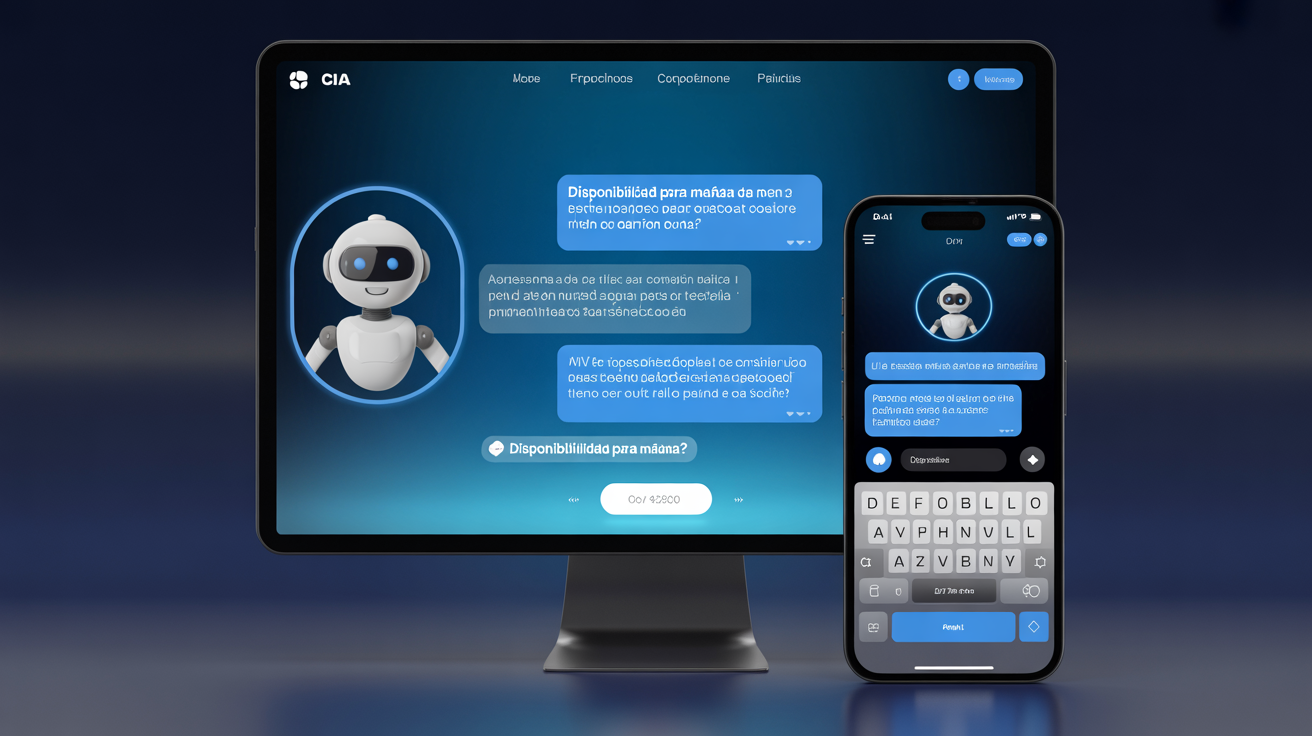 Interfaz de chat IA para clínicas dentales