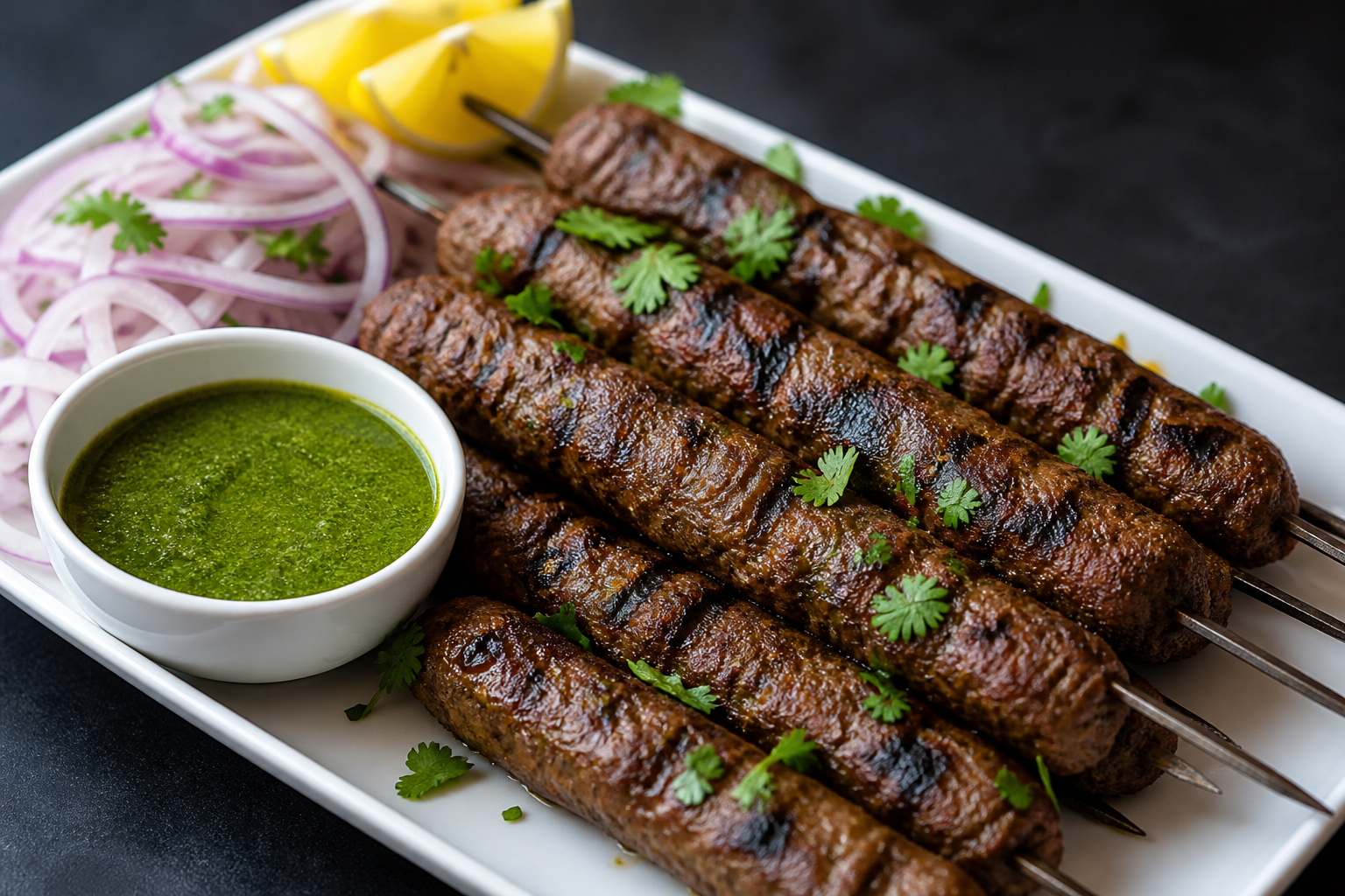 Pakistani Seekh Kebab