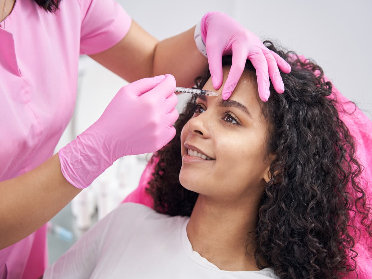 Facial biostimulator treatment