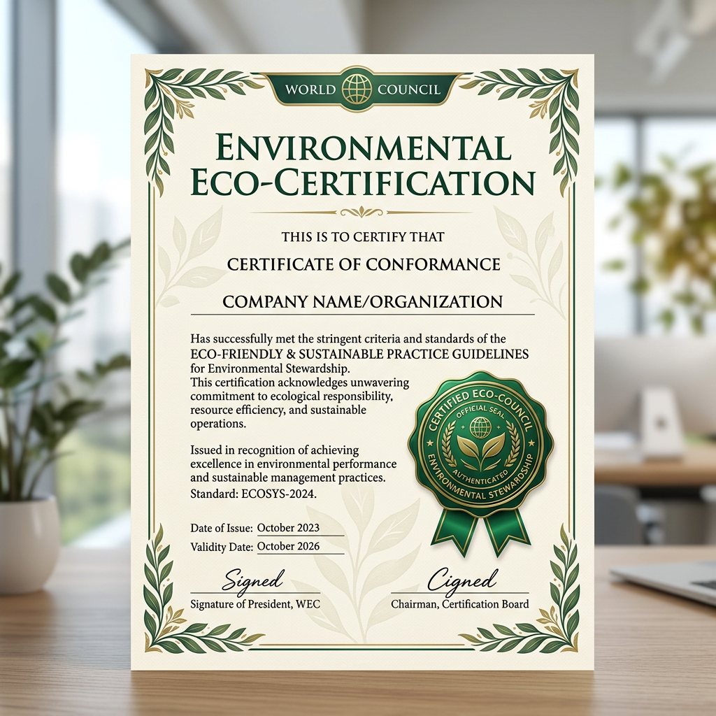 Certificado de Descarte Ecologicamente Correto