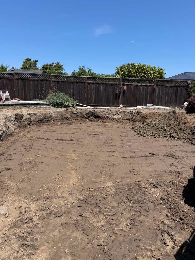 Pool Area Excavation
