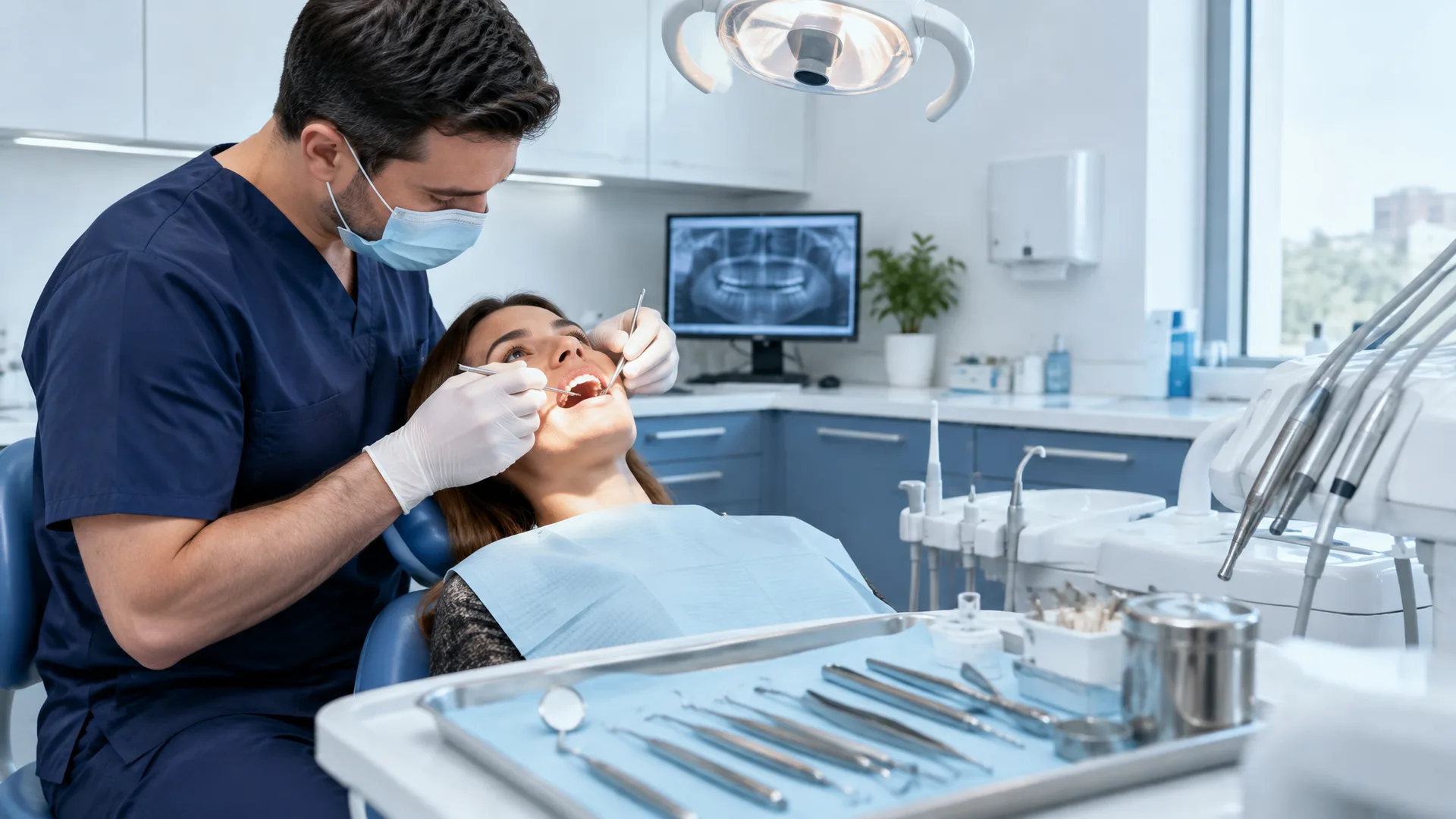 Emergency dental team providing same-day dental services in Fort Wayne