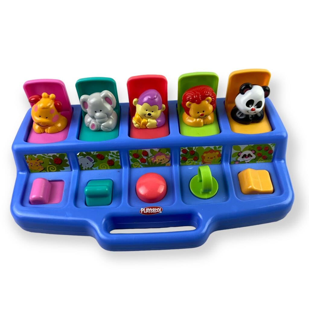Playskool Busy Poppin' Pals — speech development toy
