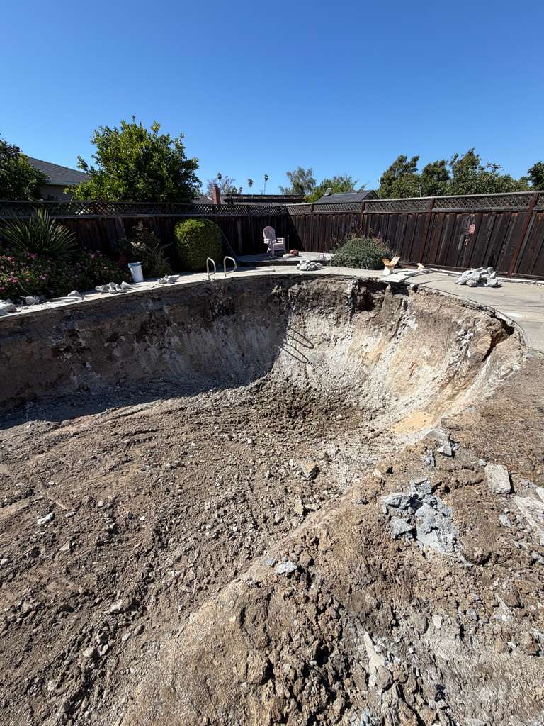 Pool Shell Excavation