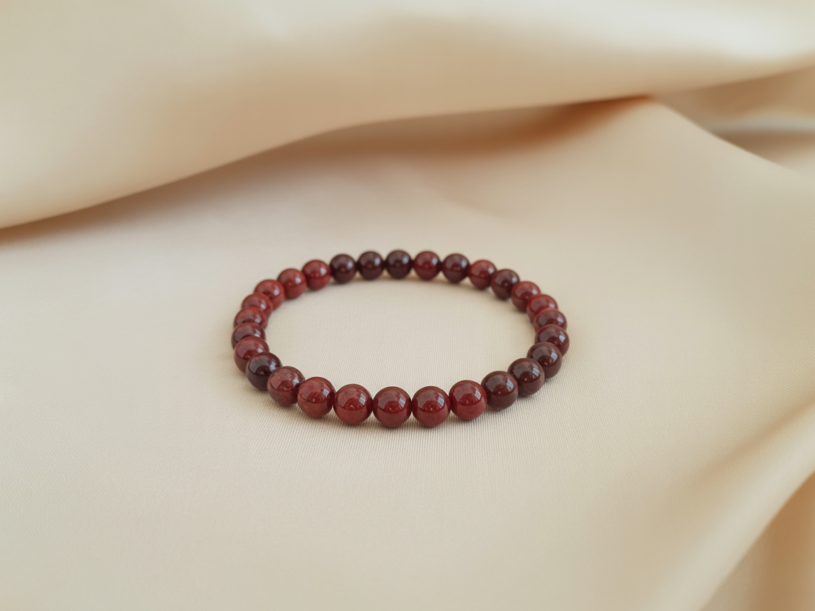 Gránát Elegancia Karkötő