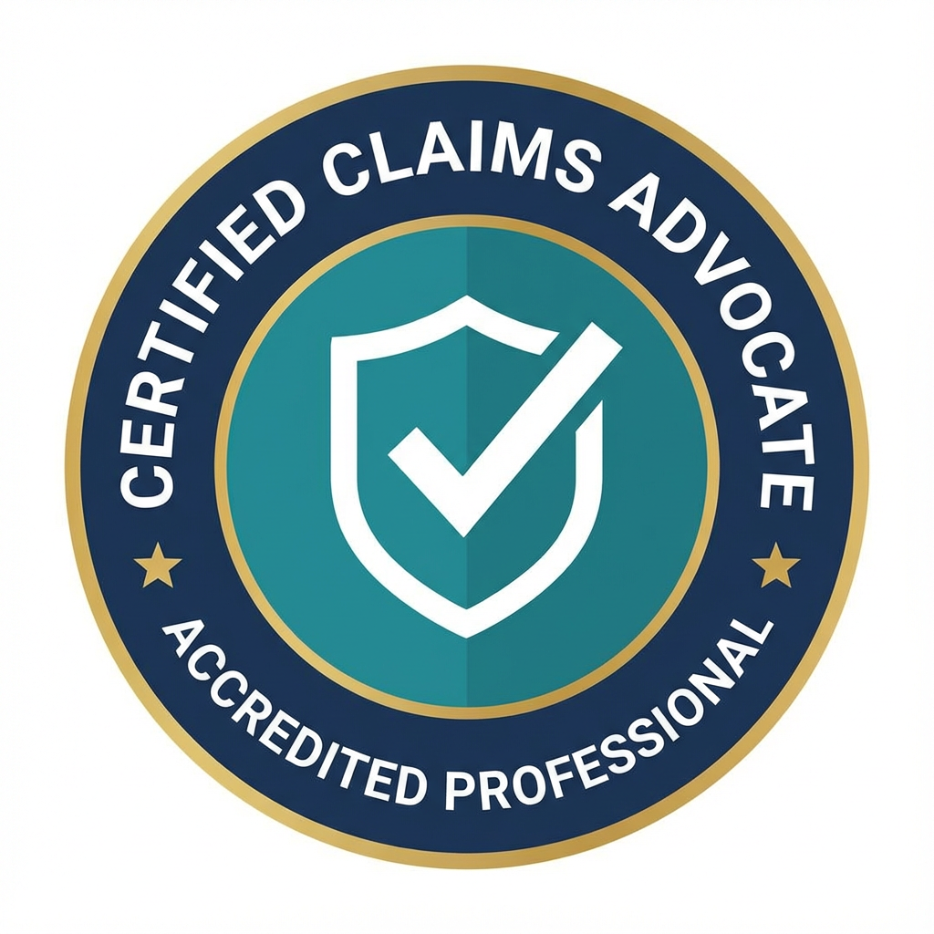 Certified Claims Advocate Badge