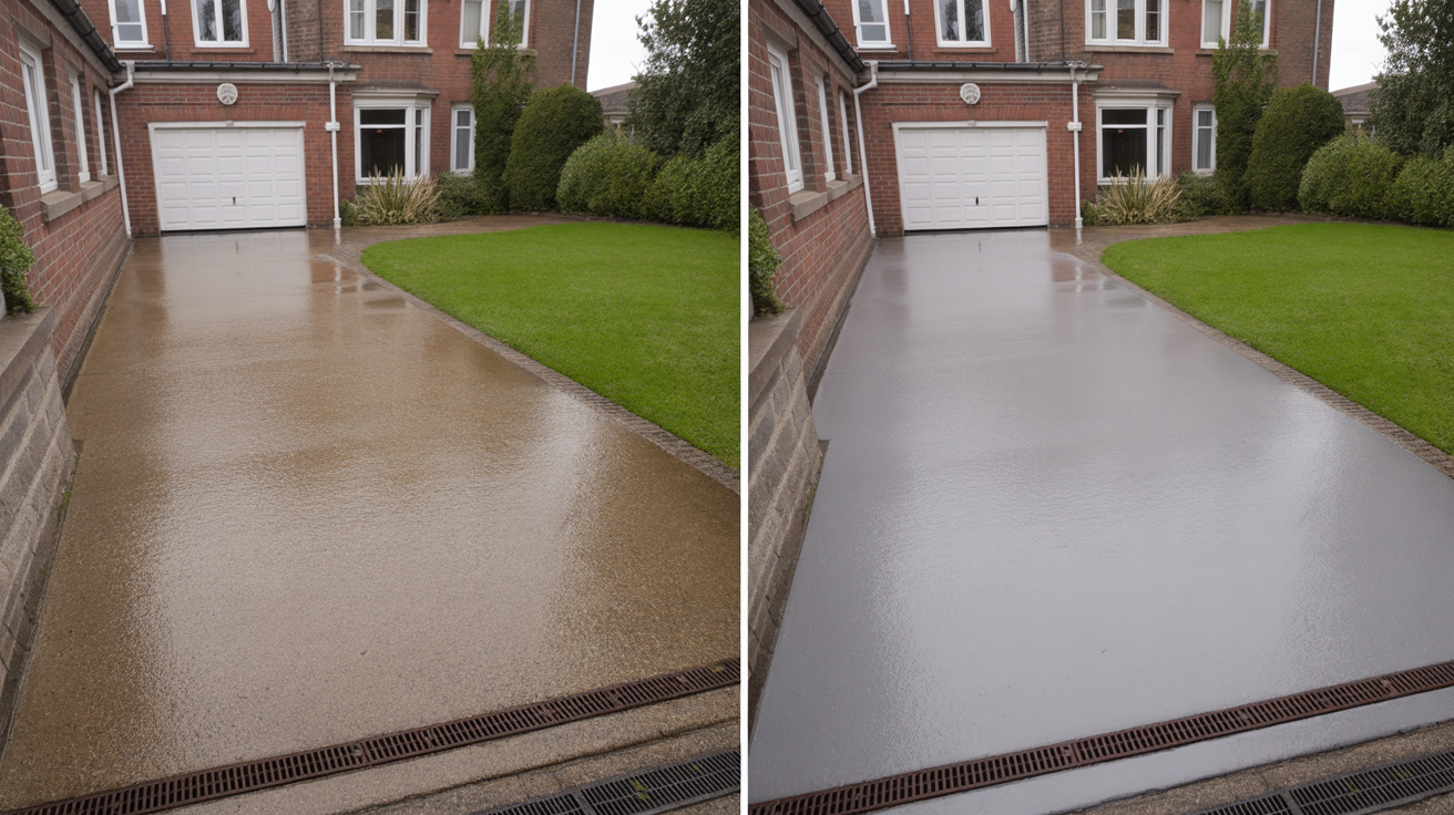 Driveway & Patio Transformation