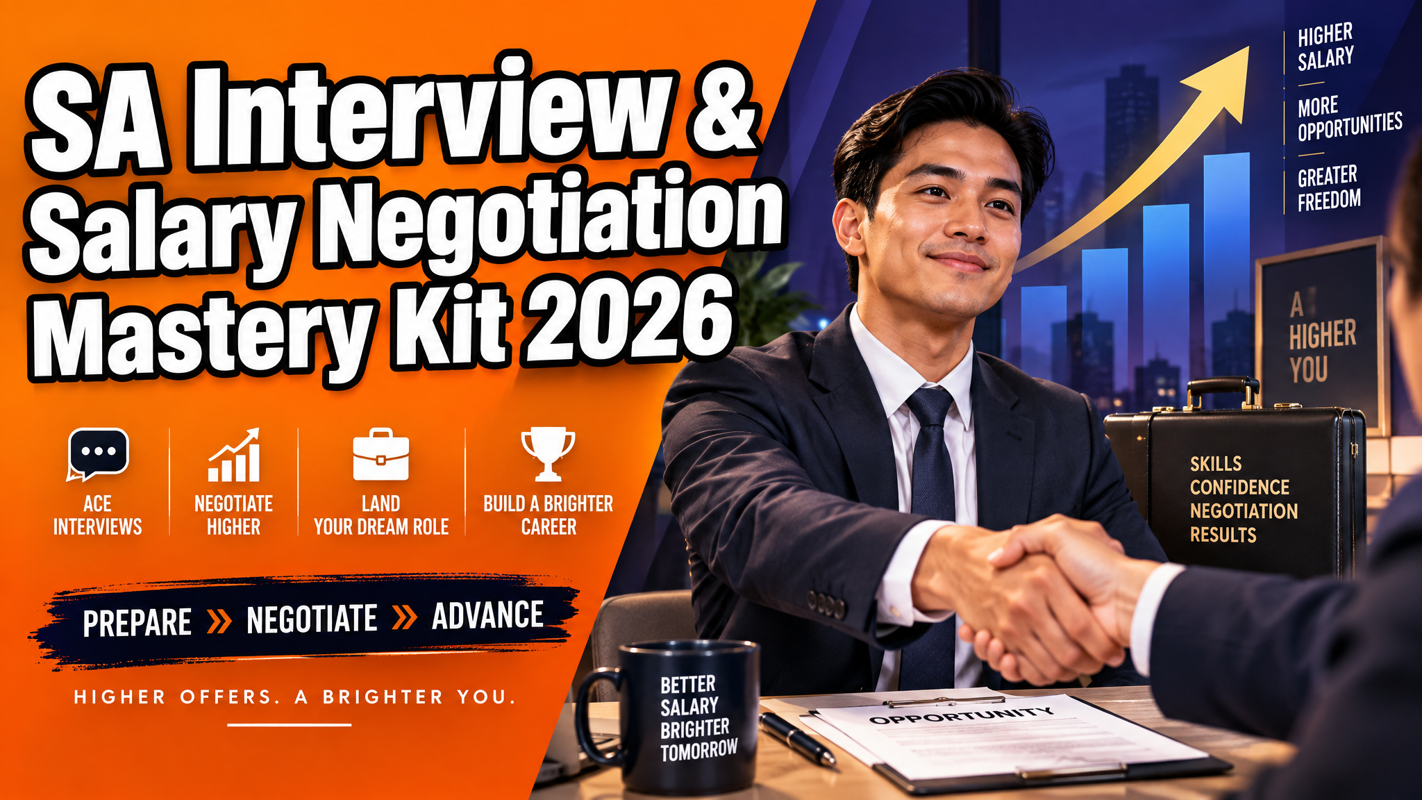 SA Interview & Salary Negotiation Mastery Kit 2026