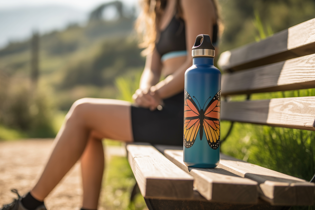 Butterfly Water Bottle