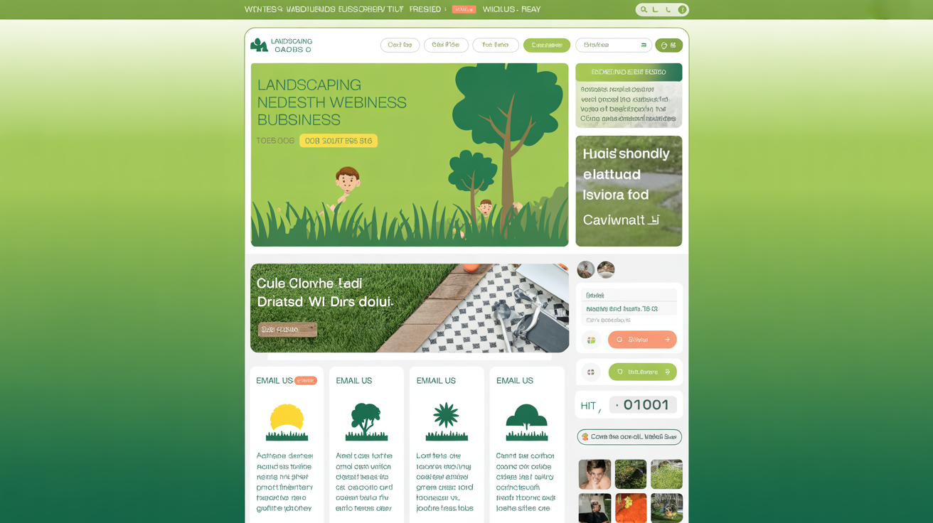 Green Thumb Landscaping before revamp