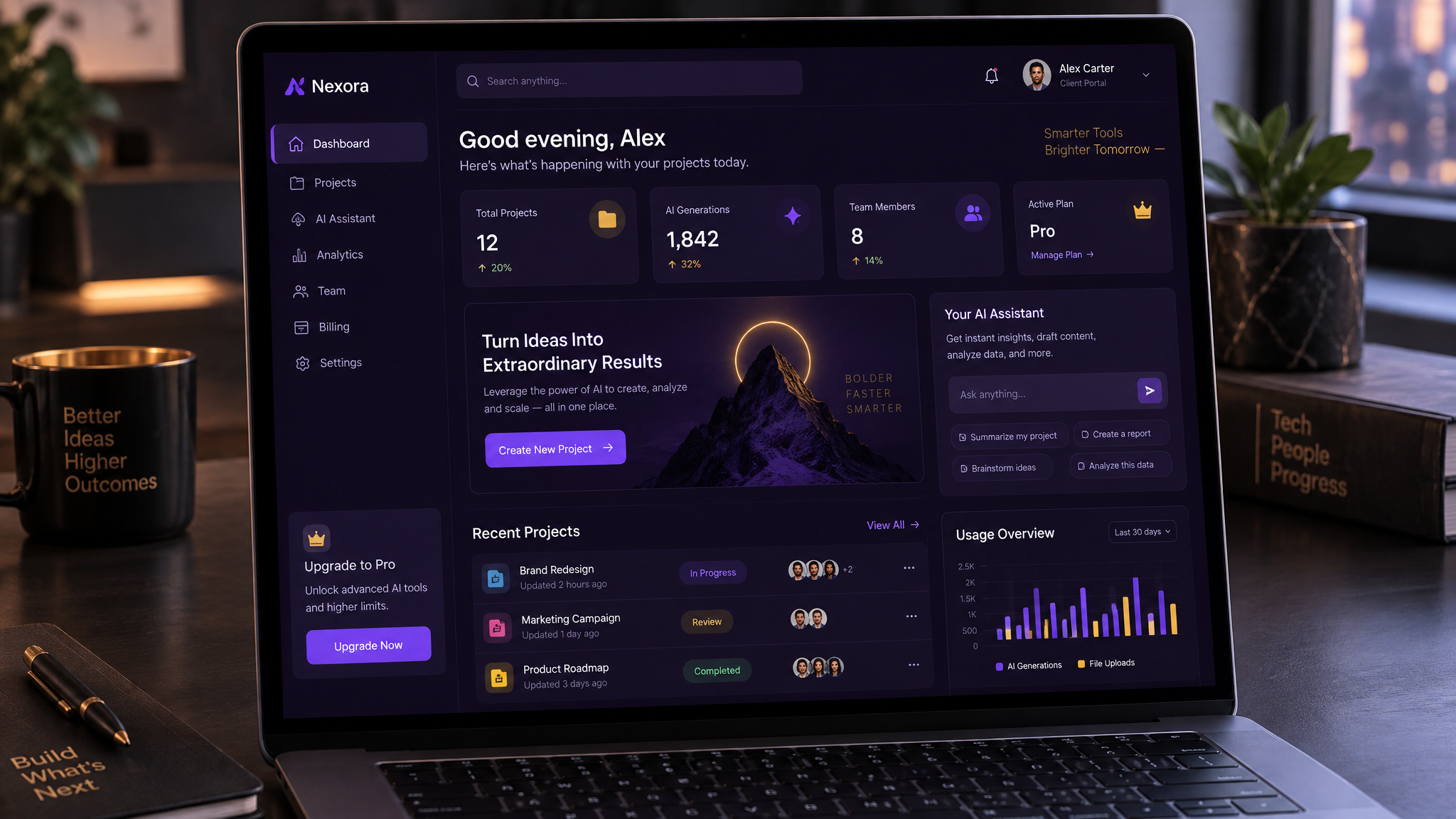 AI-Powered Client Portal