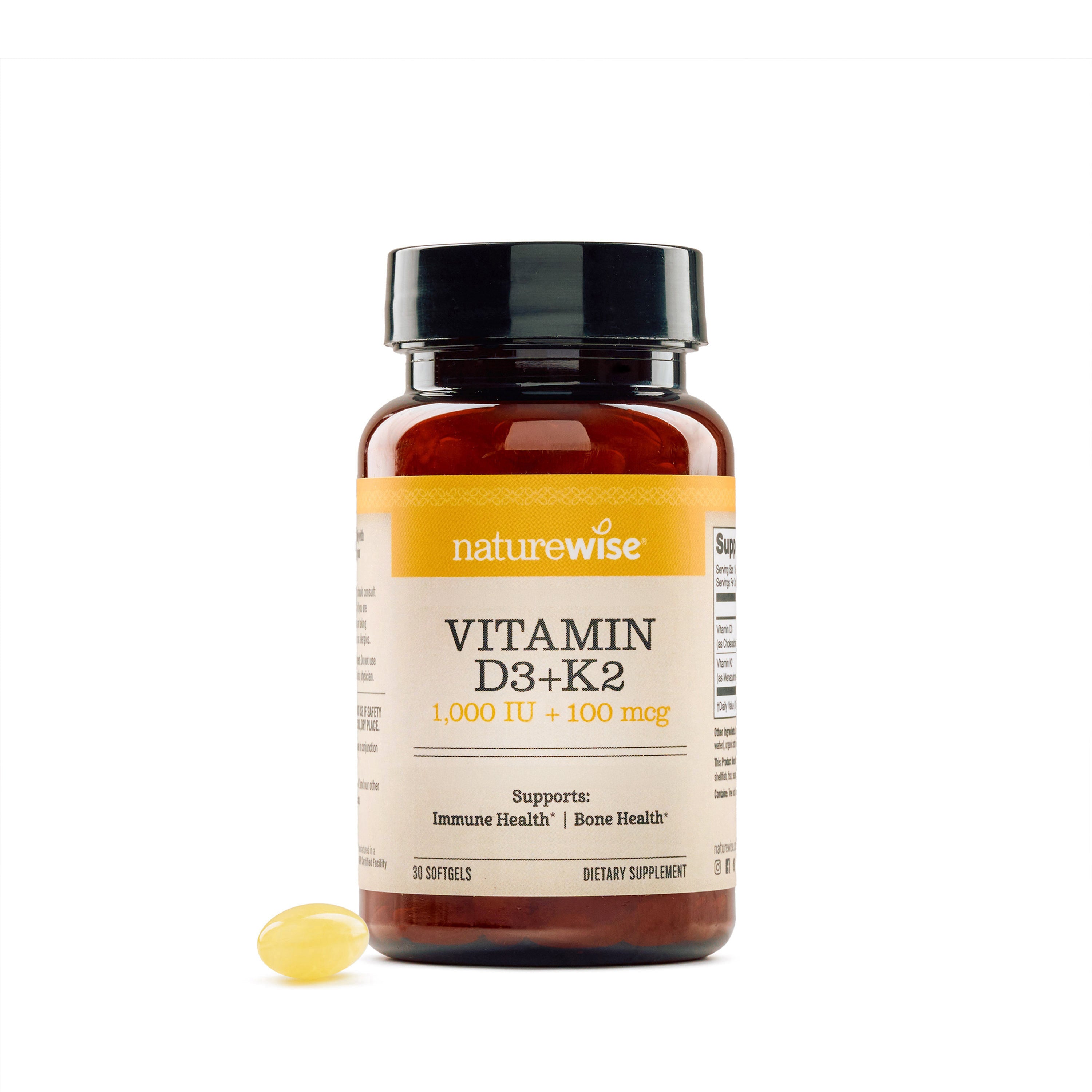 Vitamin D3 + K2