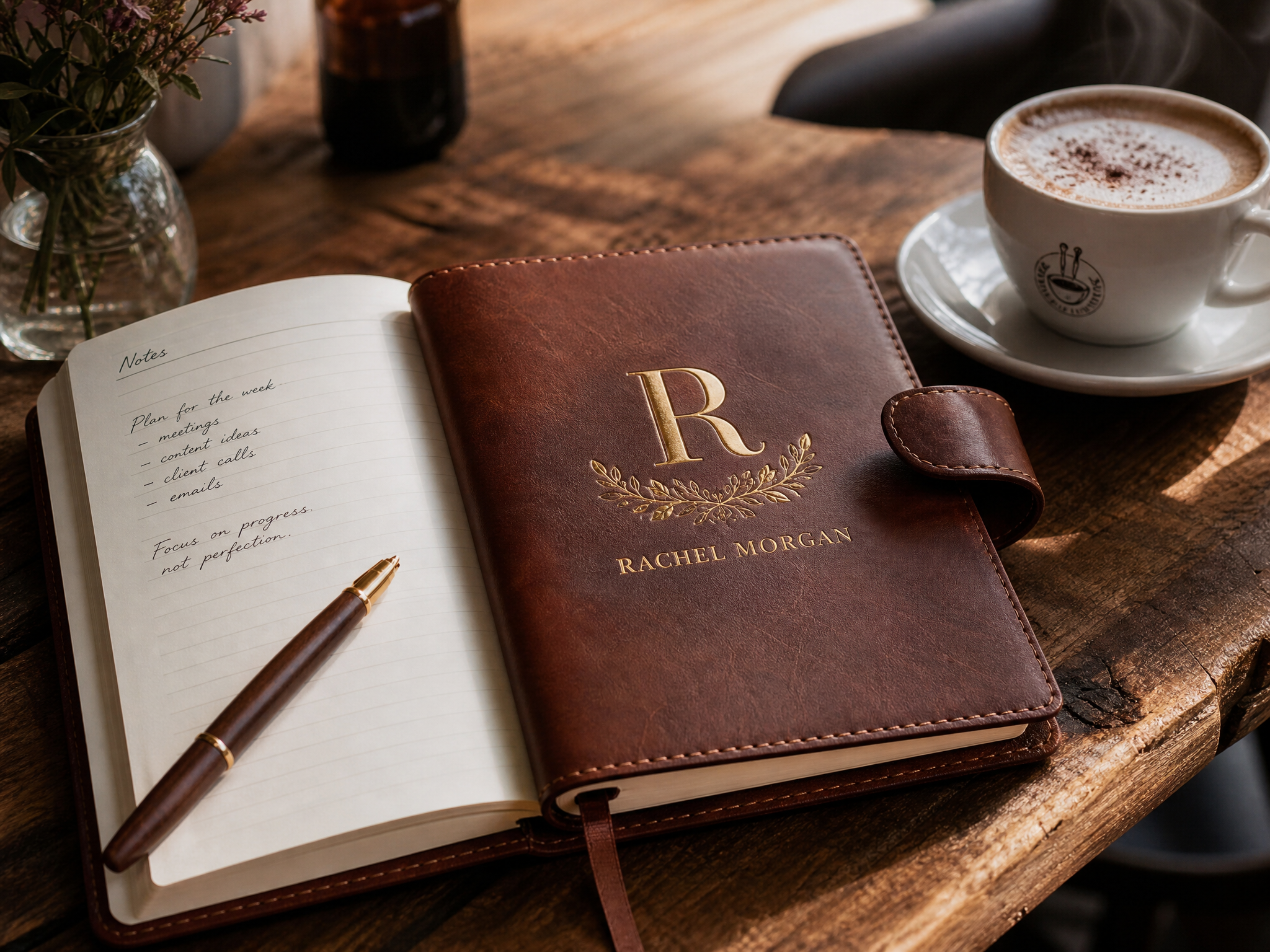 Personalisiertes Notizbuch
