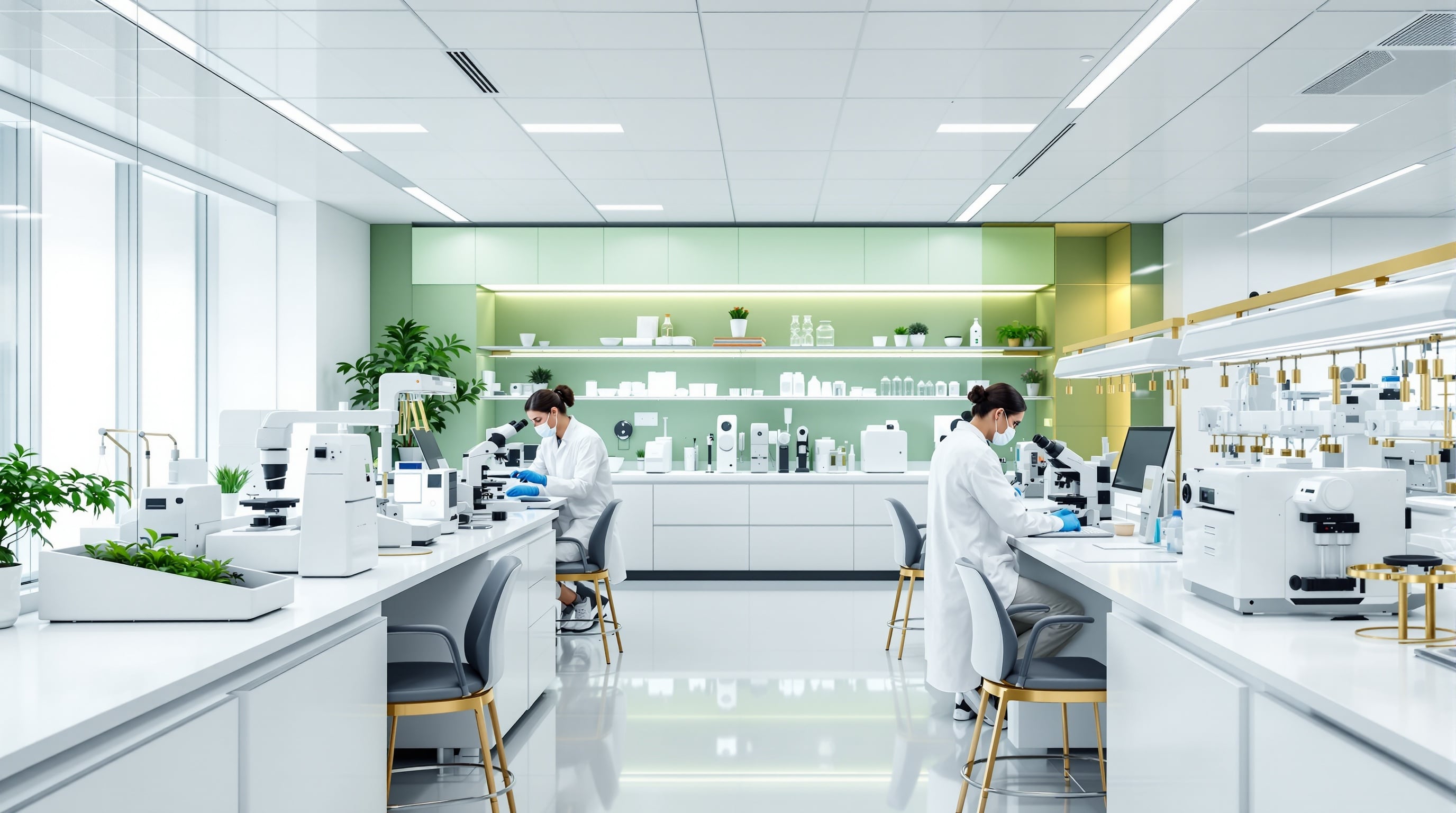 Professional laboratory research environment