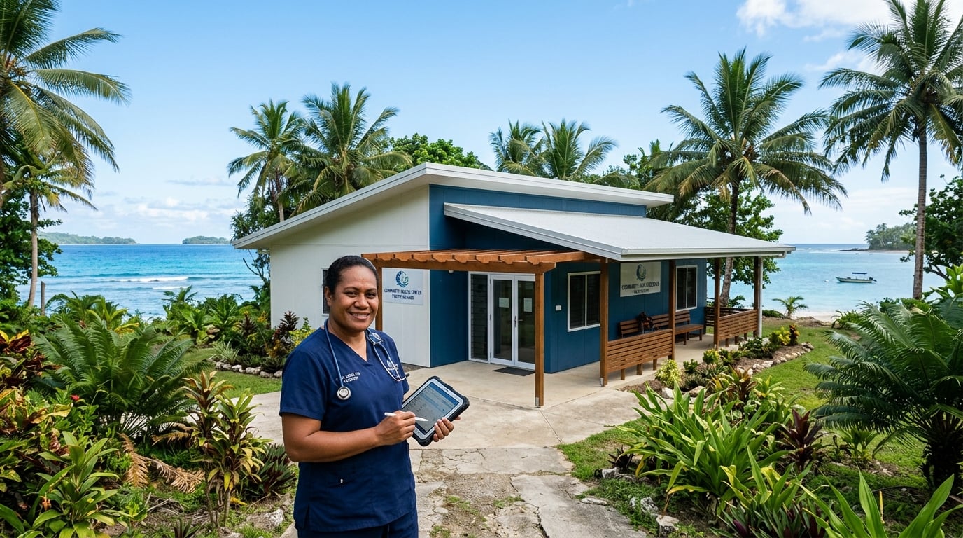 Healthcare infrastructure in Pacific Islands