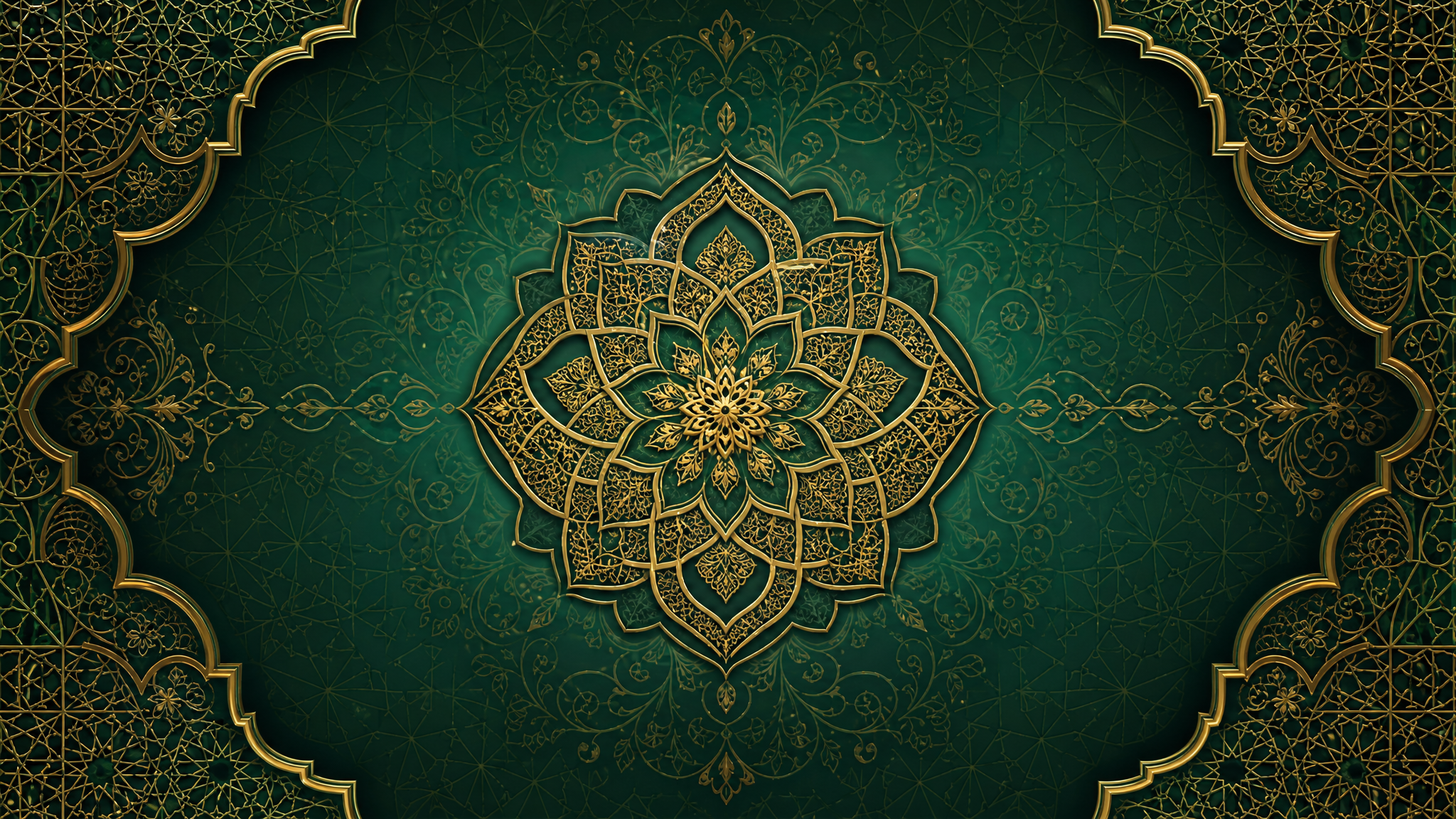 Islamic geometric pattern background