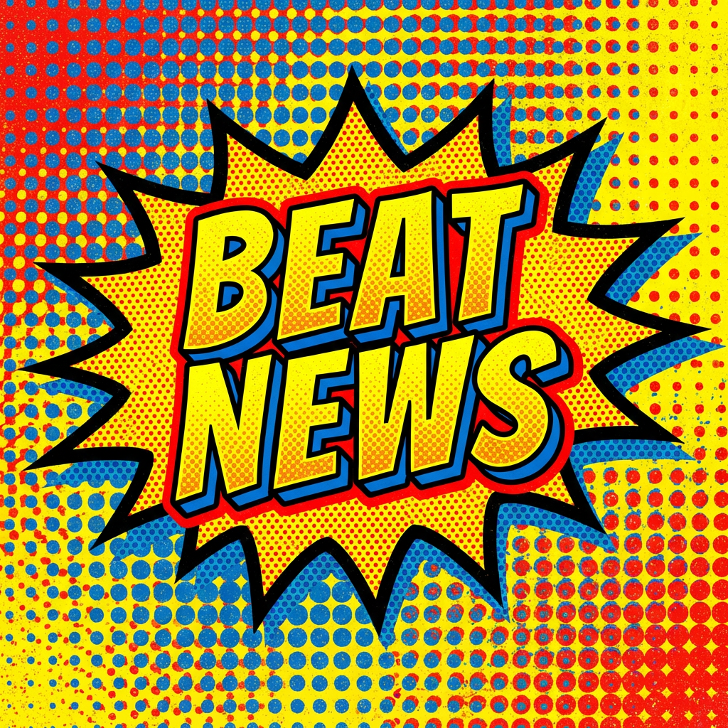 Beat News Pop Art Design