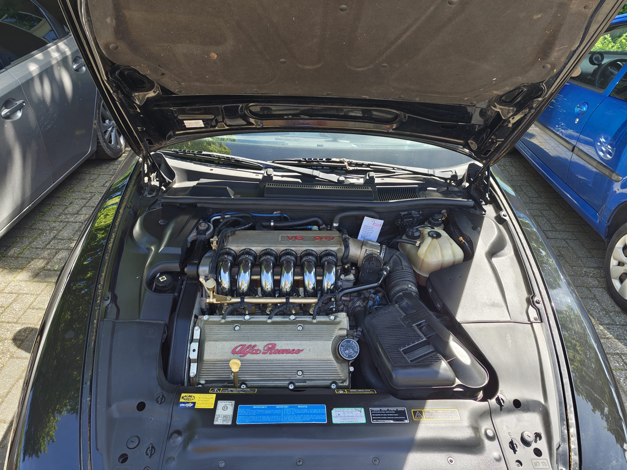 Busso V6 engine detail