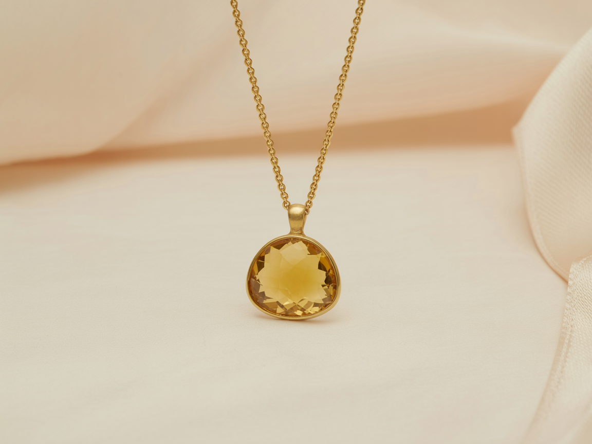 Citrin Nap Nyaklánc