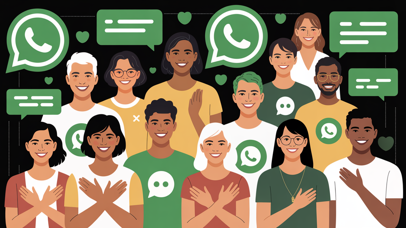 Comunidade WhatsApp de apoio
