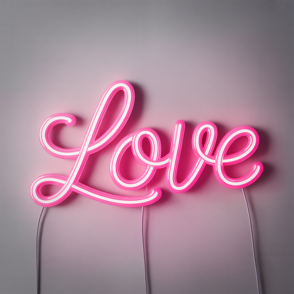 Neon Love Sign