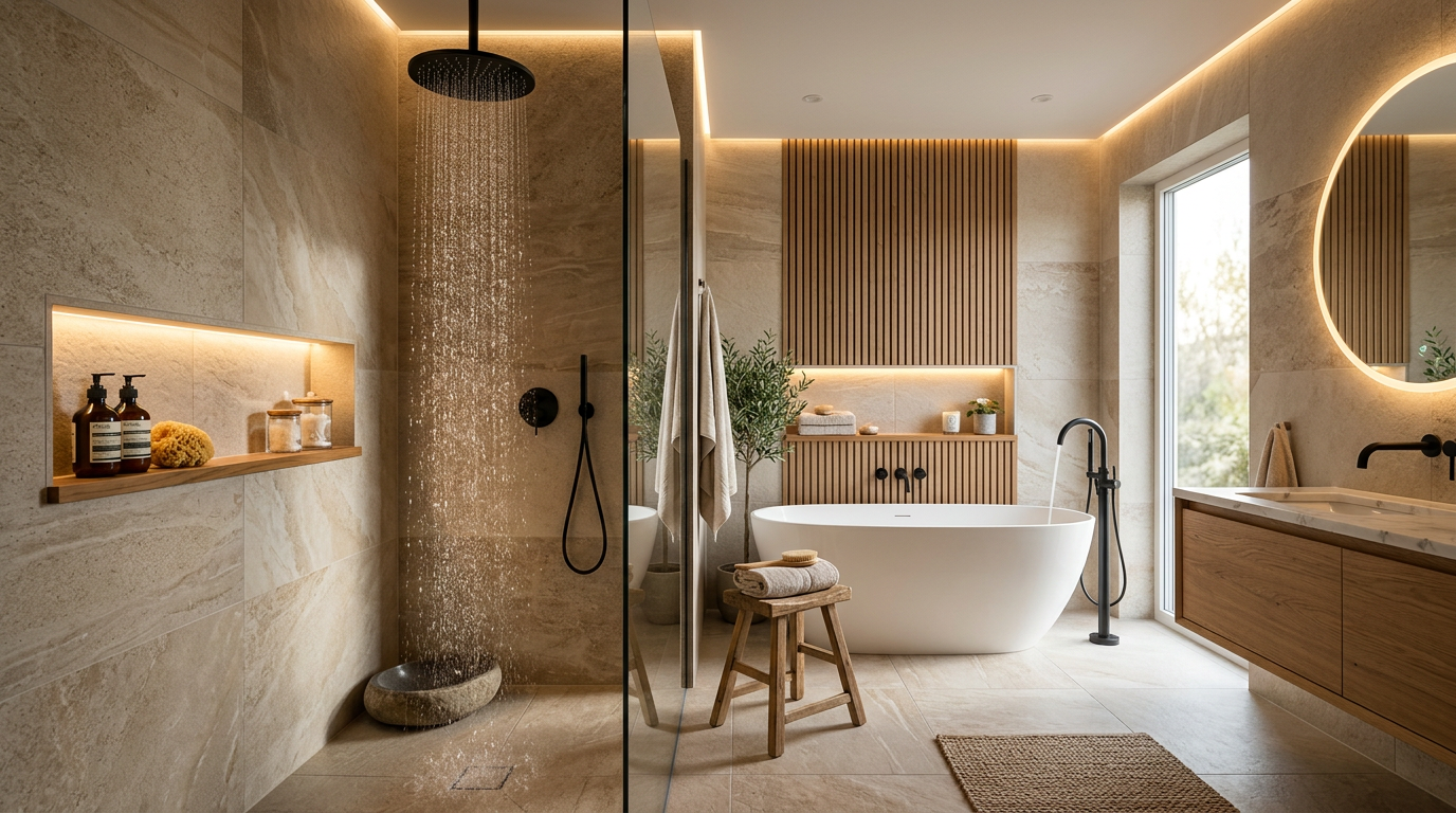 Badezimmer-Trends: So wird Ihr Bad zur Wellness-Oase