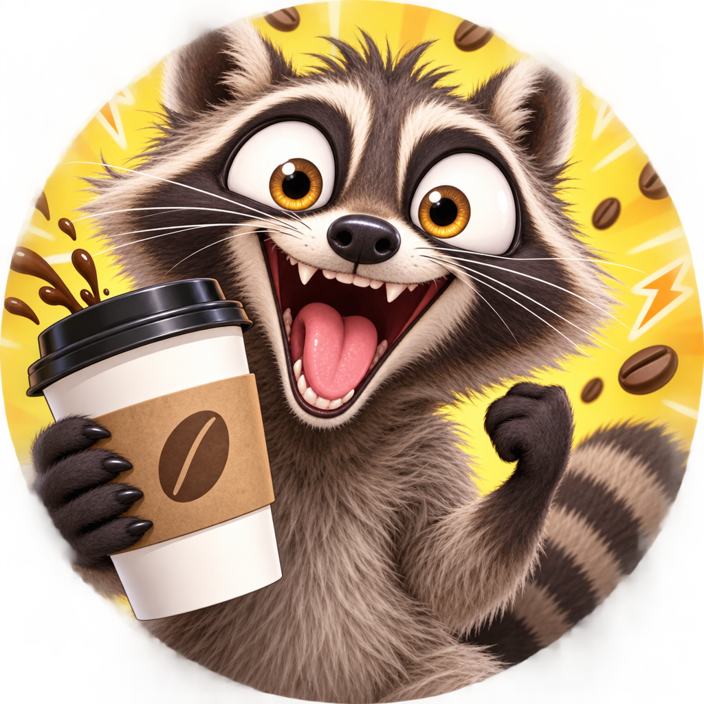 Caffeinated Raccoon