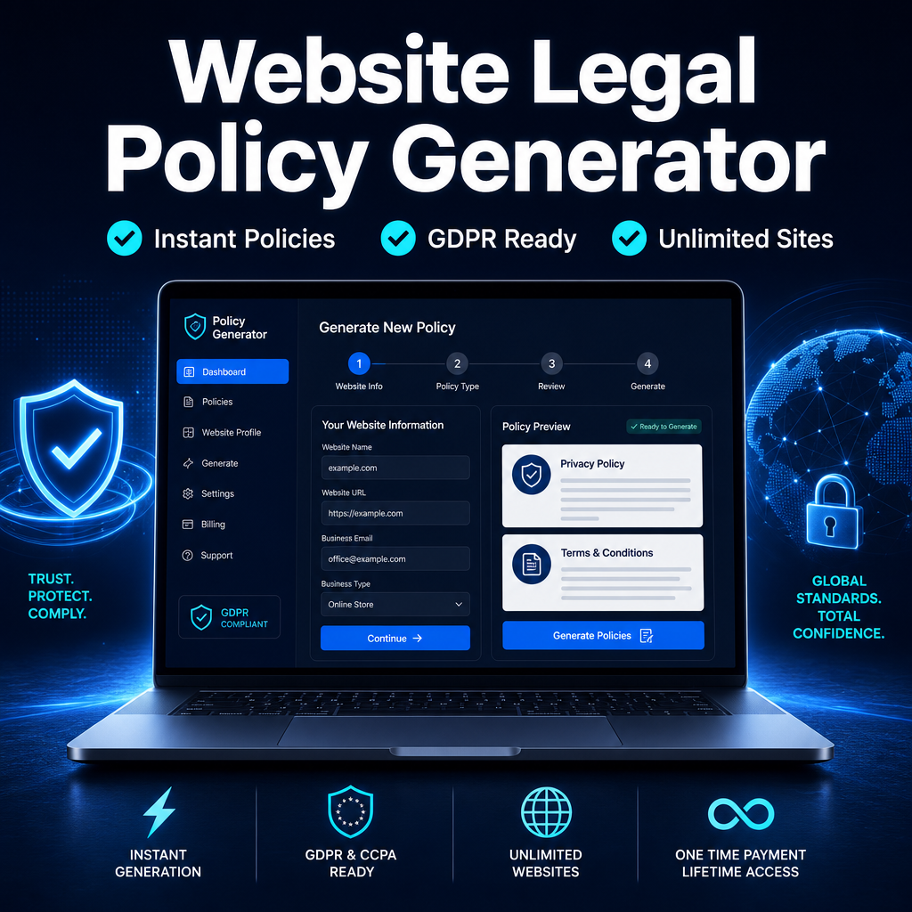 Website Legal Policy Generator