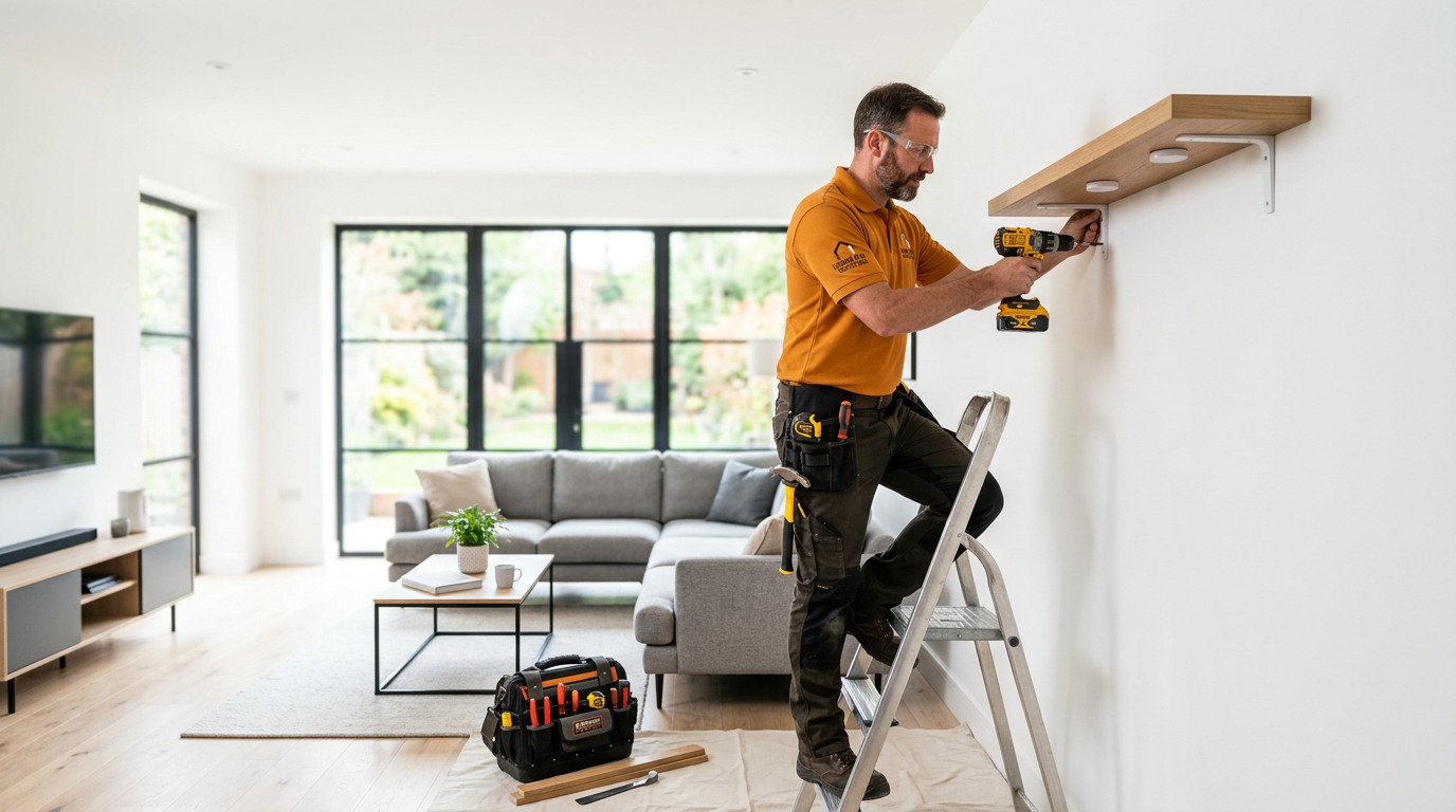 FIX GM professional tradesperson working in a Greater Manchester home