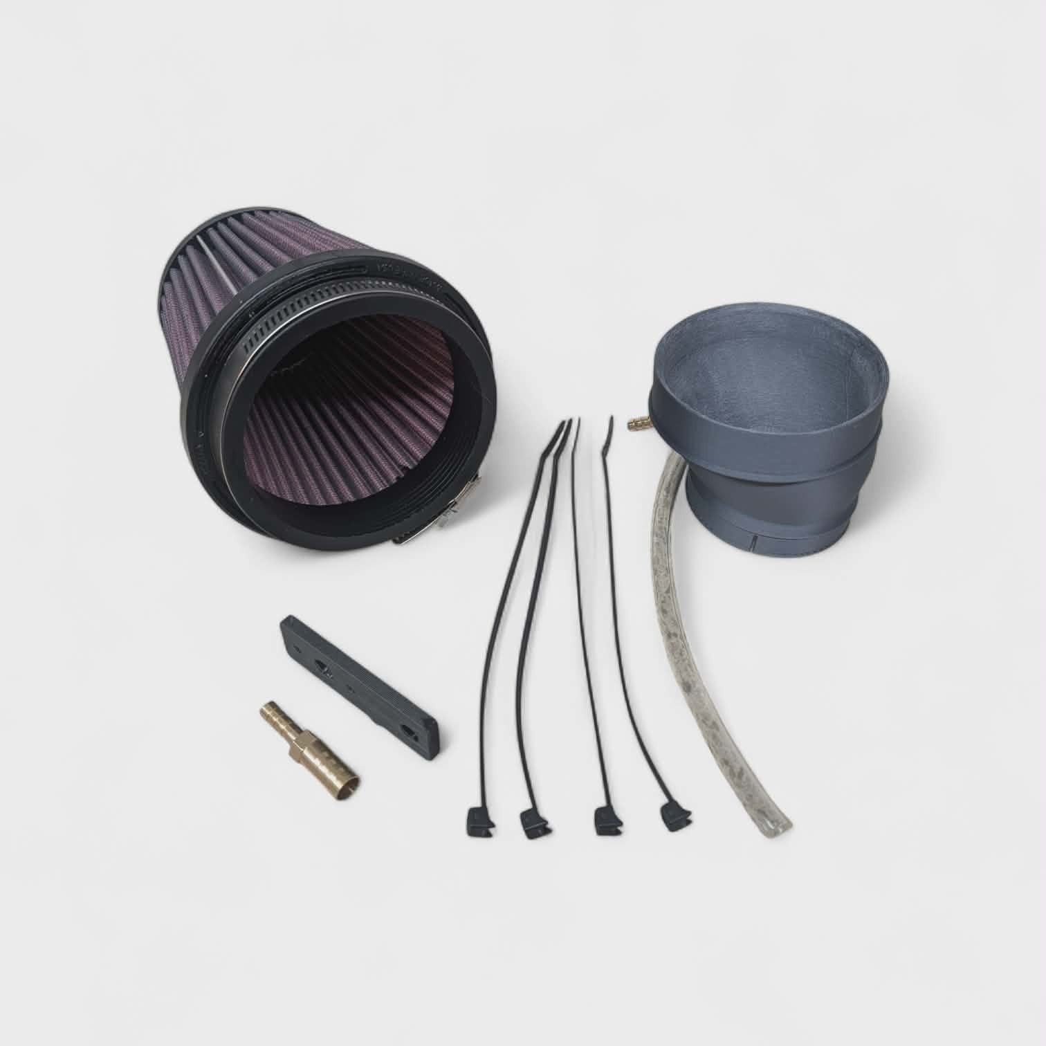 JB Performance Stage 3 Standard Intake (5"), K&N Filter