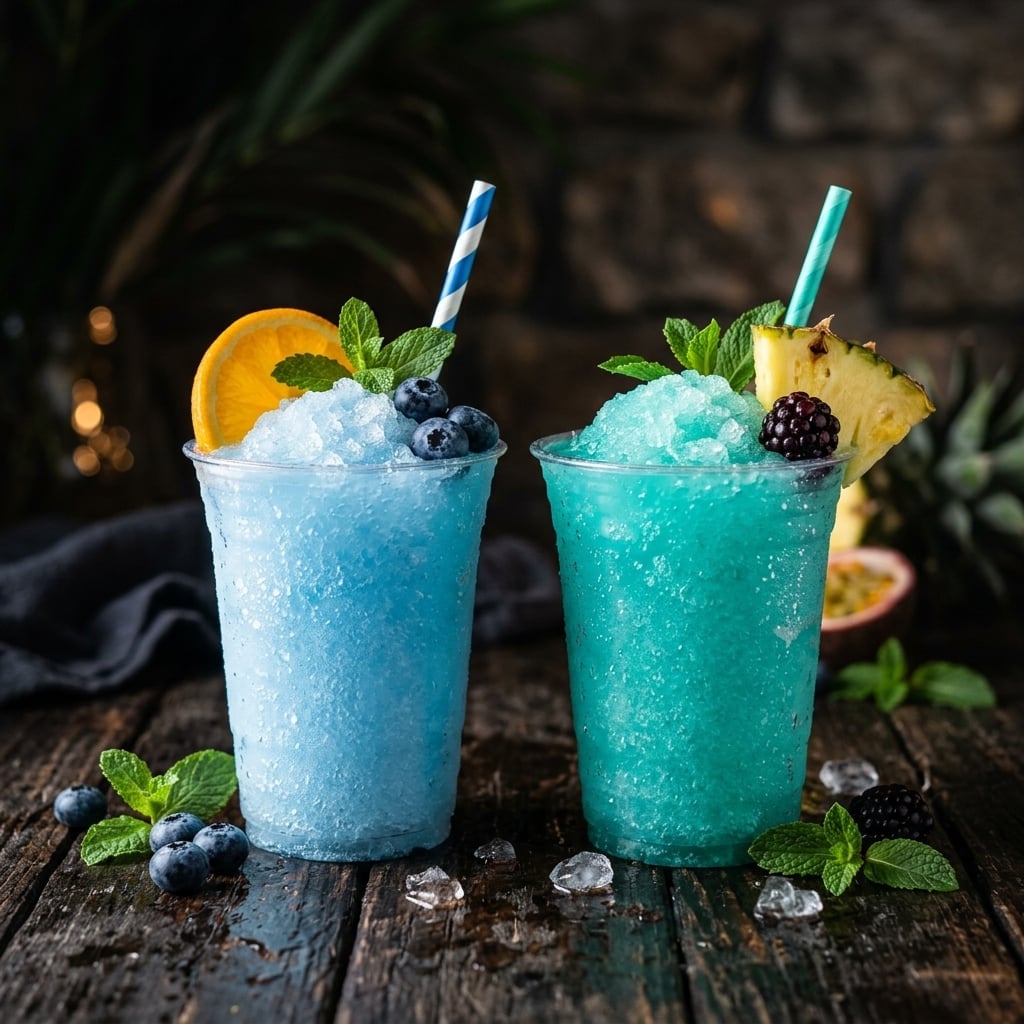 Zobo Hibiscus Slushy