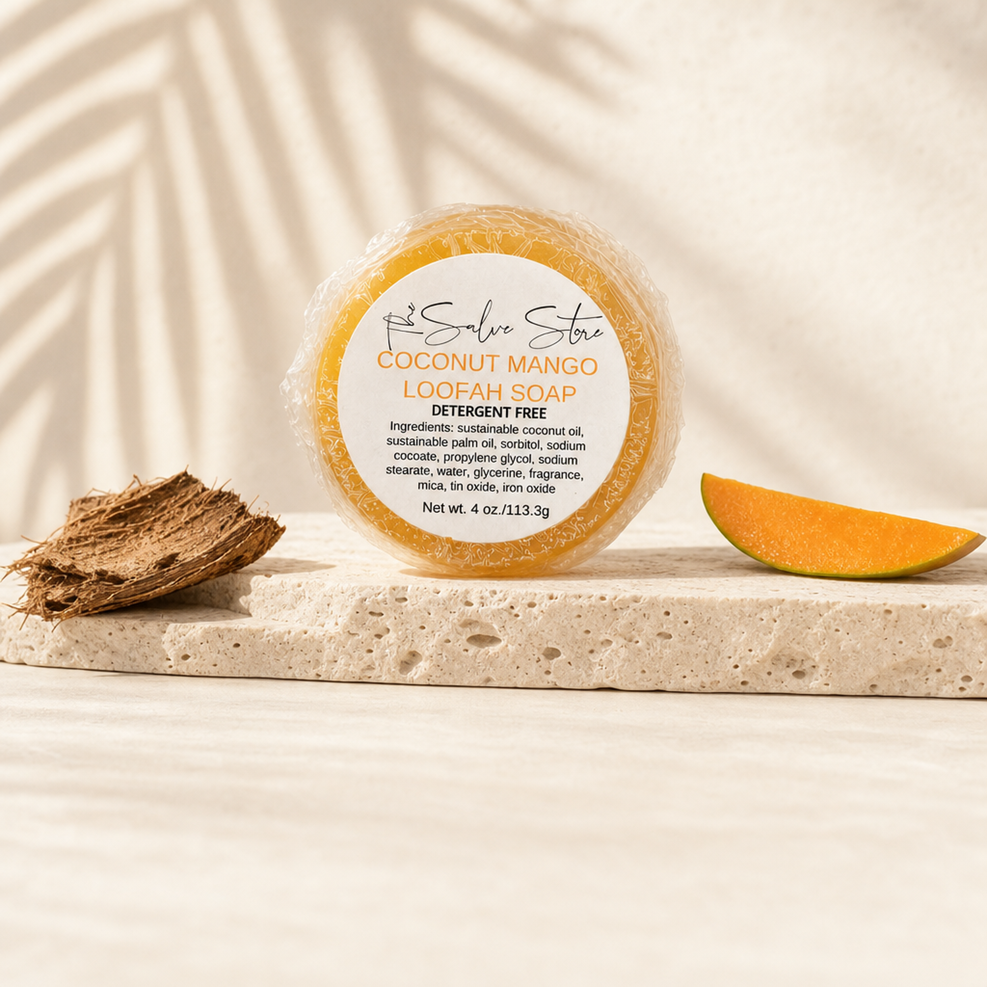 Coconut Mango Loofah