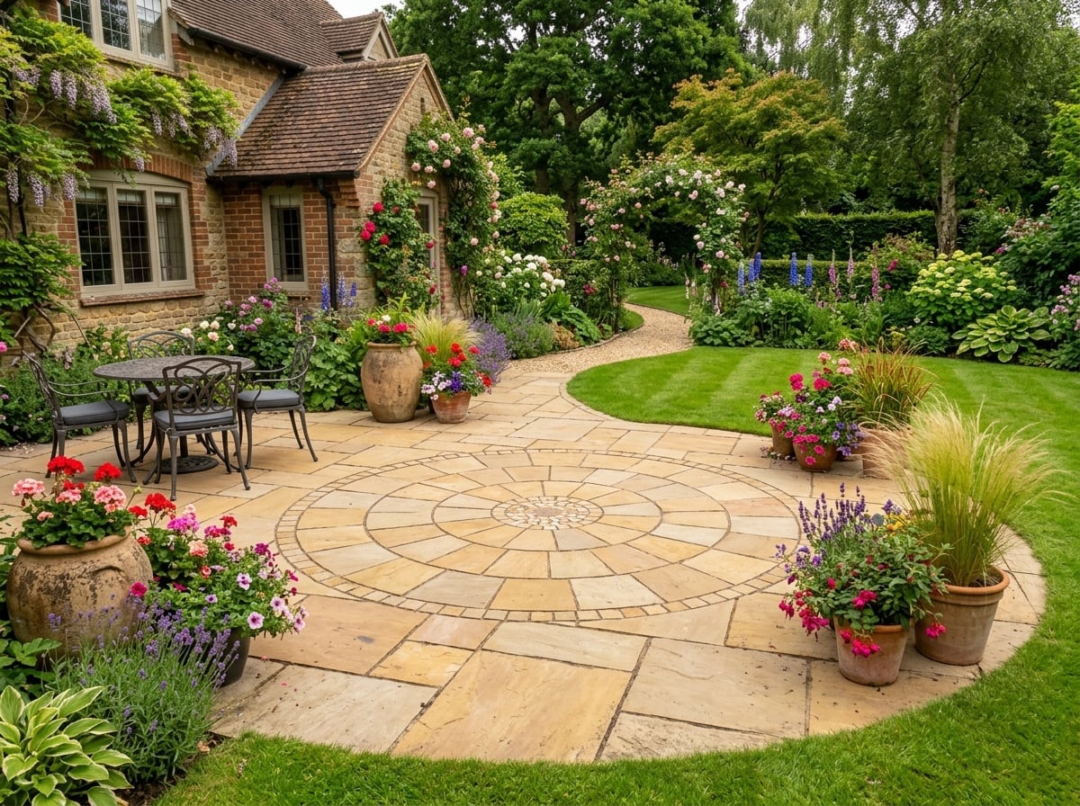 Indian Sandstone Patio