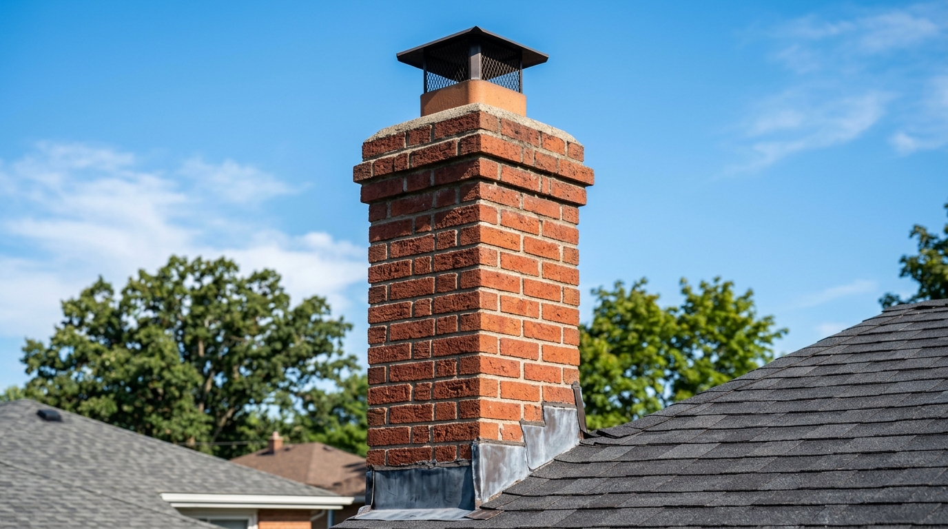 Chimney repair and repointing project