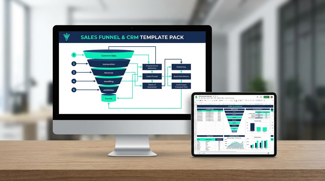 Sales Funnel & CRM Template Pack