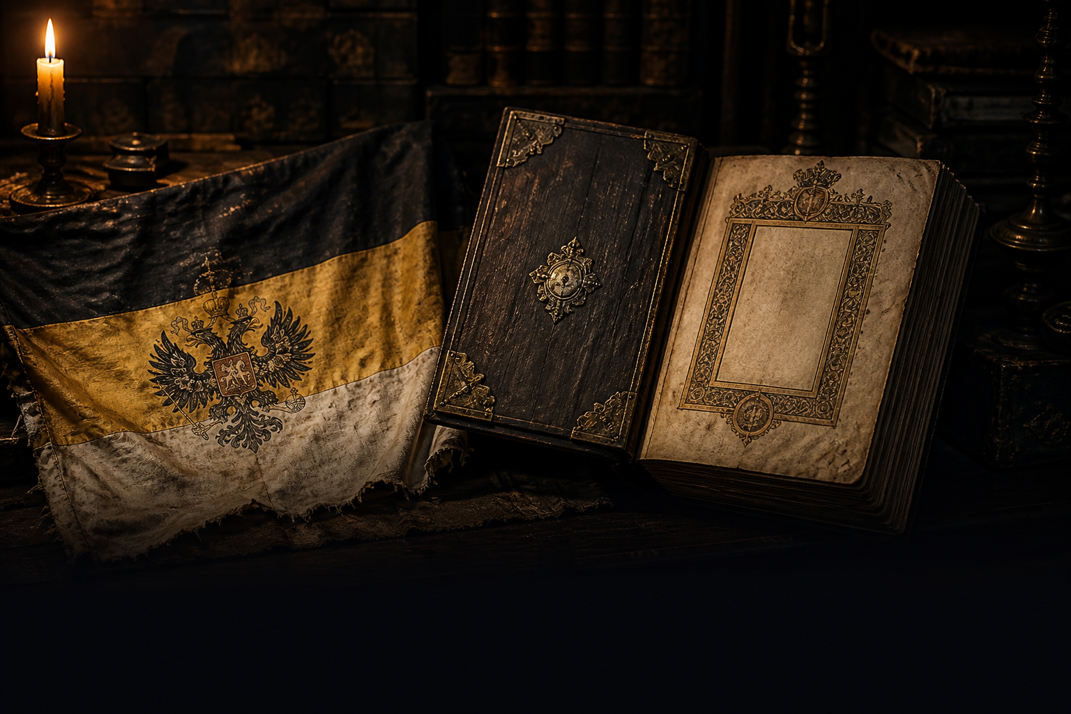 Historical banner representing the Russian esoteric collection