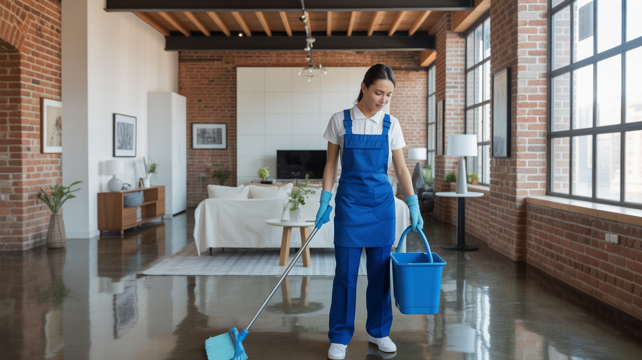 Professional maid service and cleaning in Liberty Village Lofts