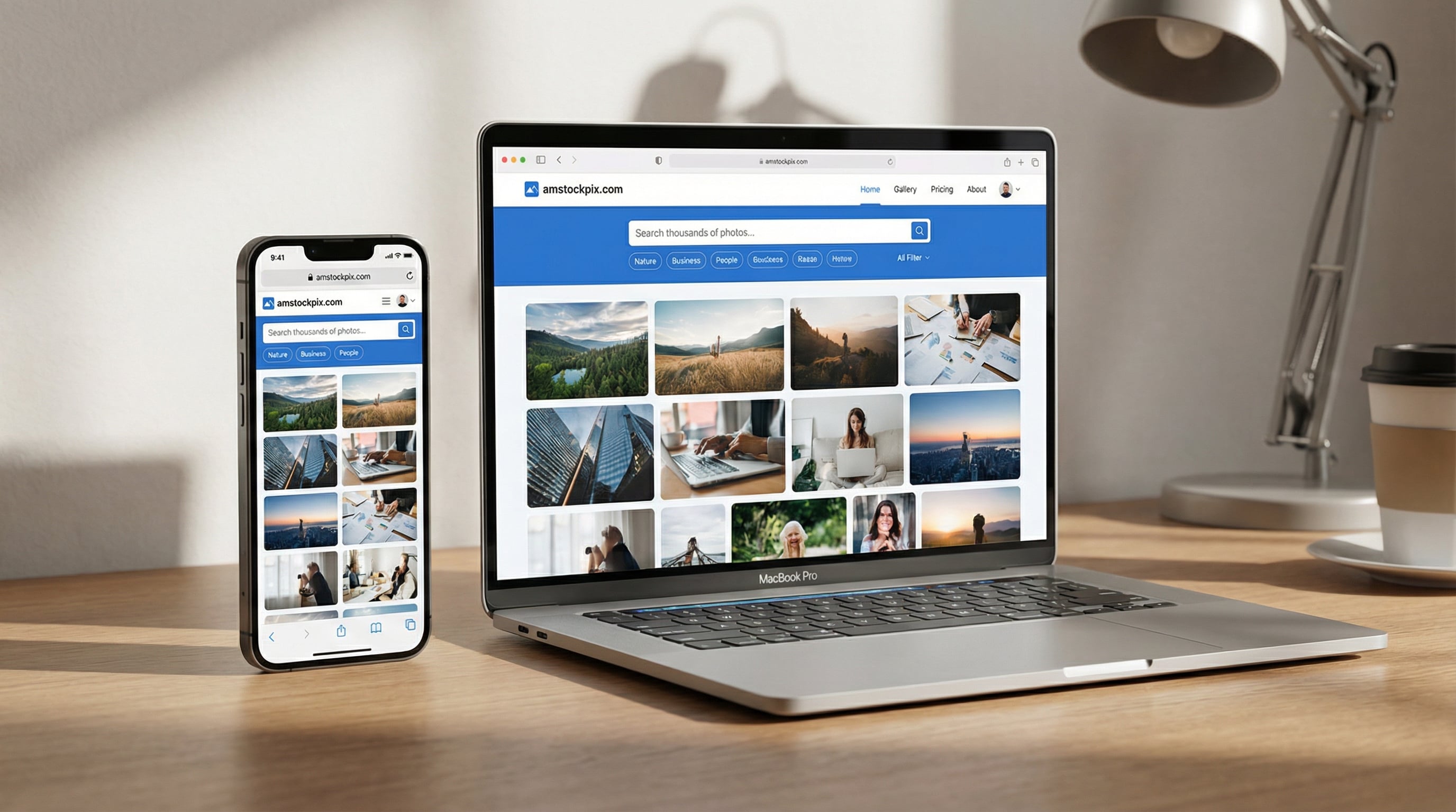 AmStockPix - Stock Photography Platform