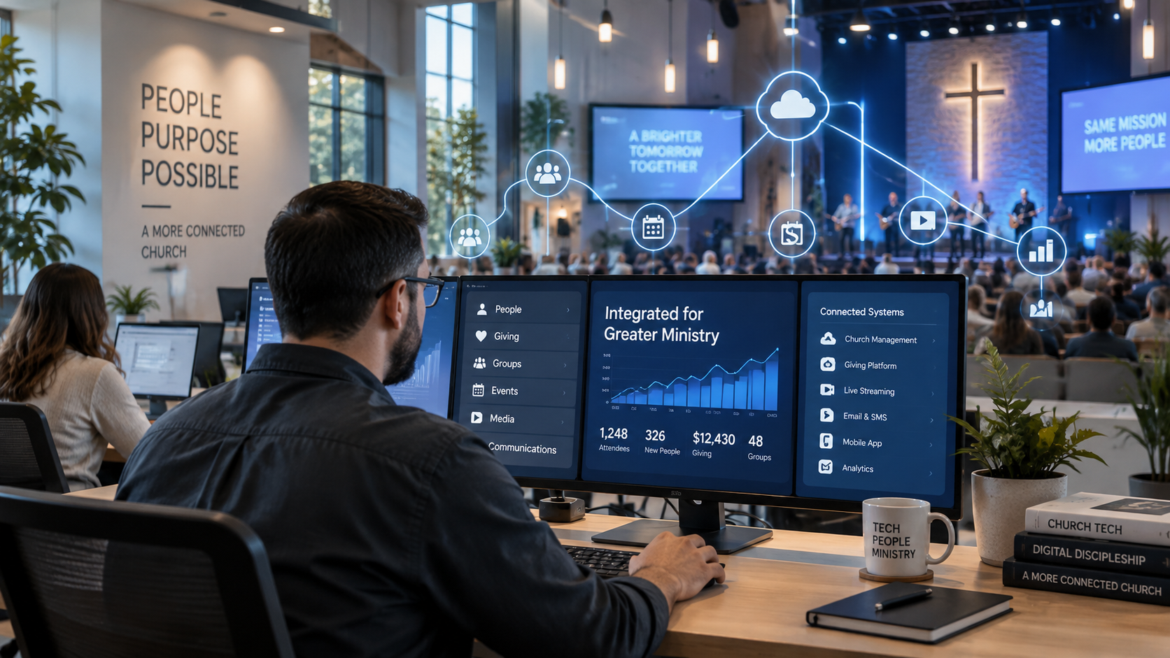 The Seamless Sanctuary: A Case Study on Architecting Scalable Church Connectivity through Integrated Data Pipelines