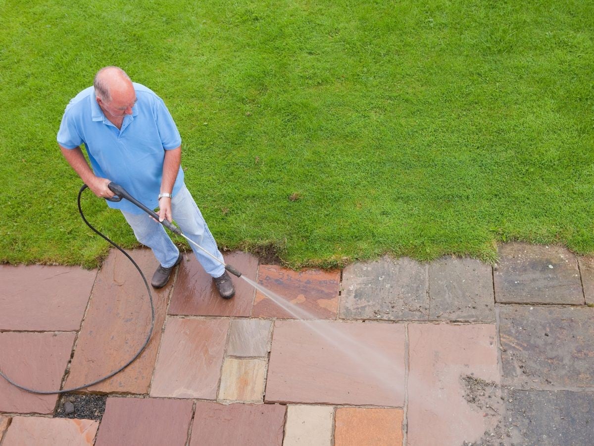 Pressure Washing work example 4