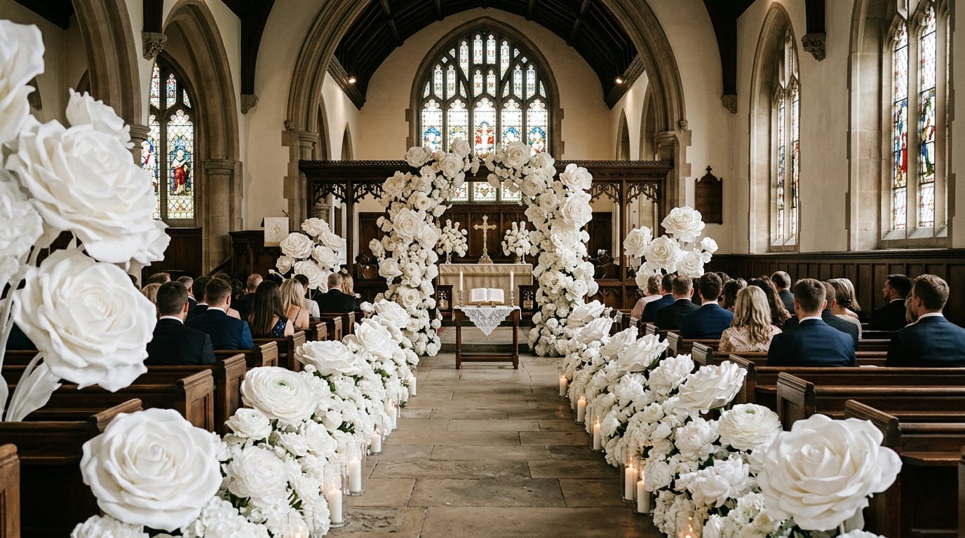 Custom Giant Flowers, Handcrafted for Your Event — You Just Say Yes