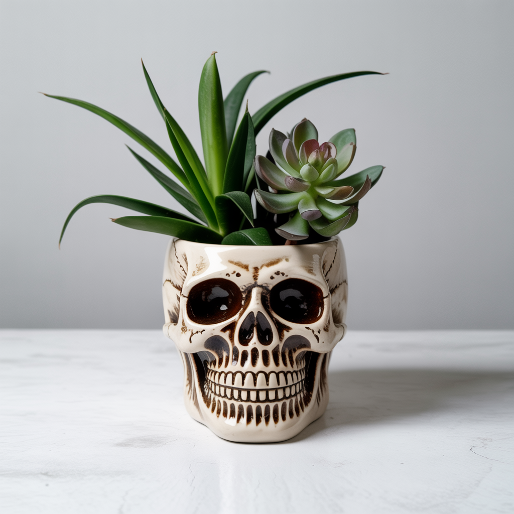 Maceta Calavera
