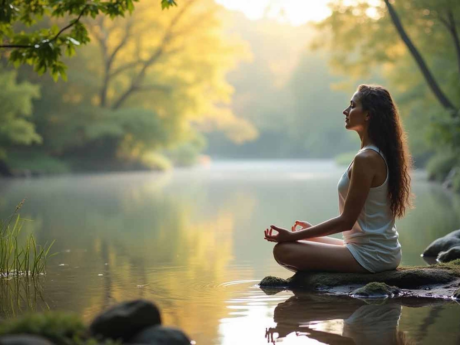 Meditação e descoberta interior na natureza