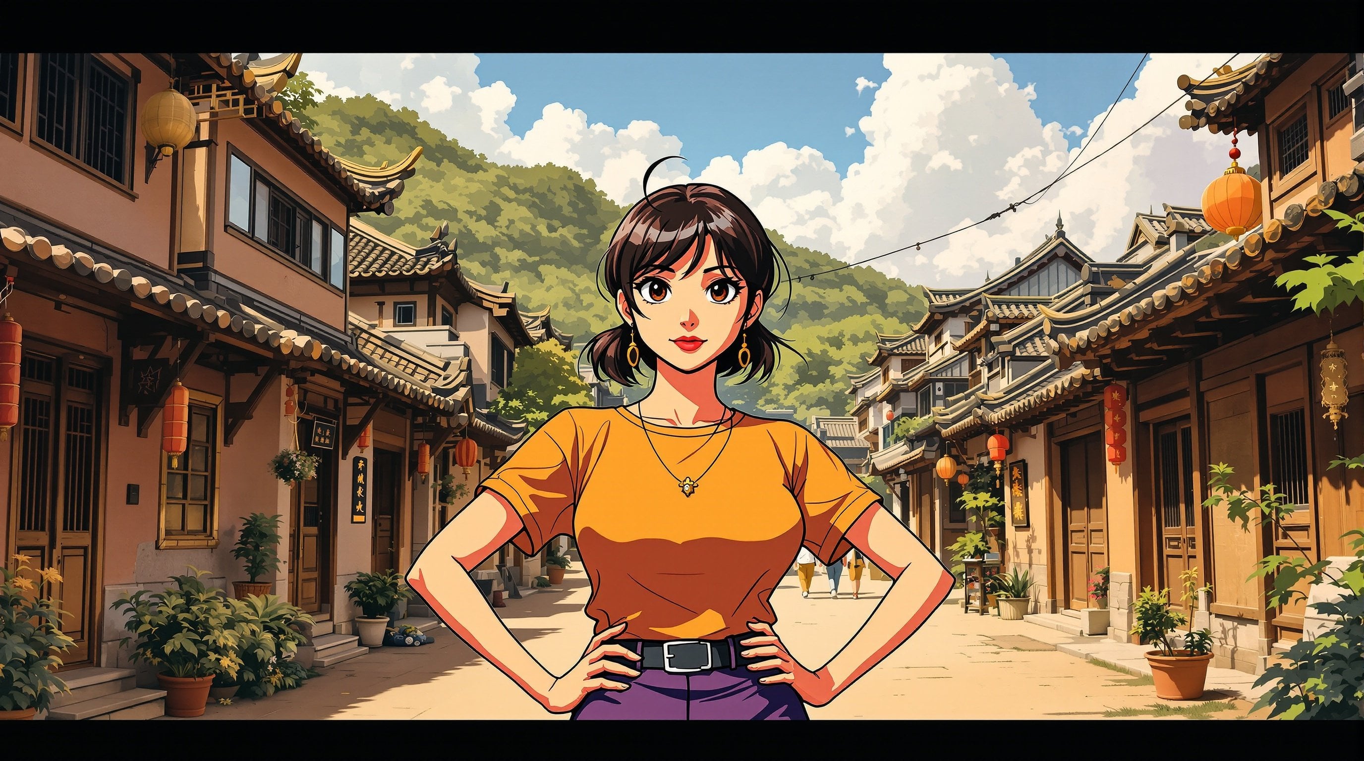 Fierce Aboriginal Woman from the 80s