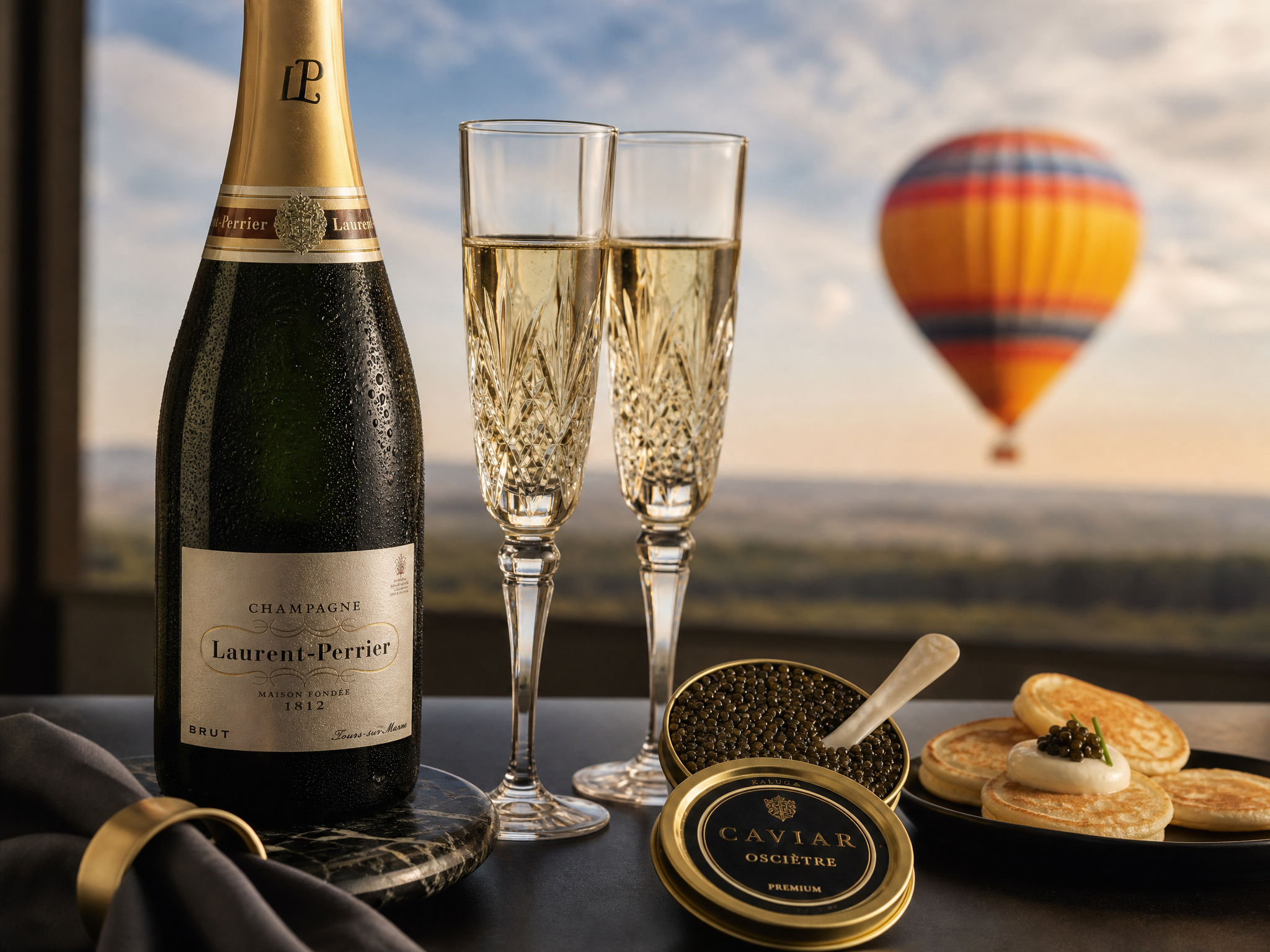 Luxus-Erlebnis – Champagner & Kaviar