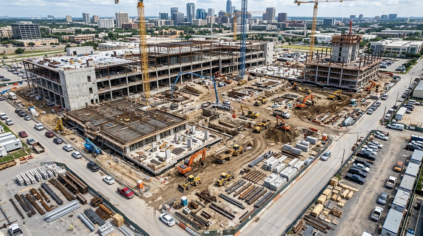 Construction Site Monitoring - NorthStar Drone Co.