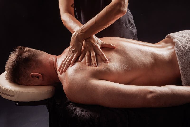 Professional therapeutic bodywork session